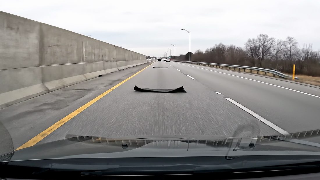 The tyre at closer range, confirmed